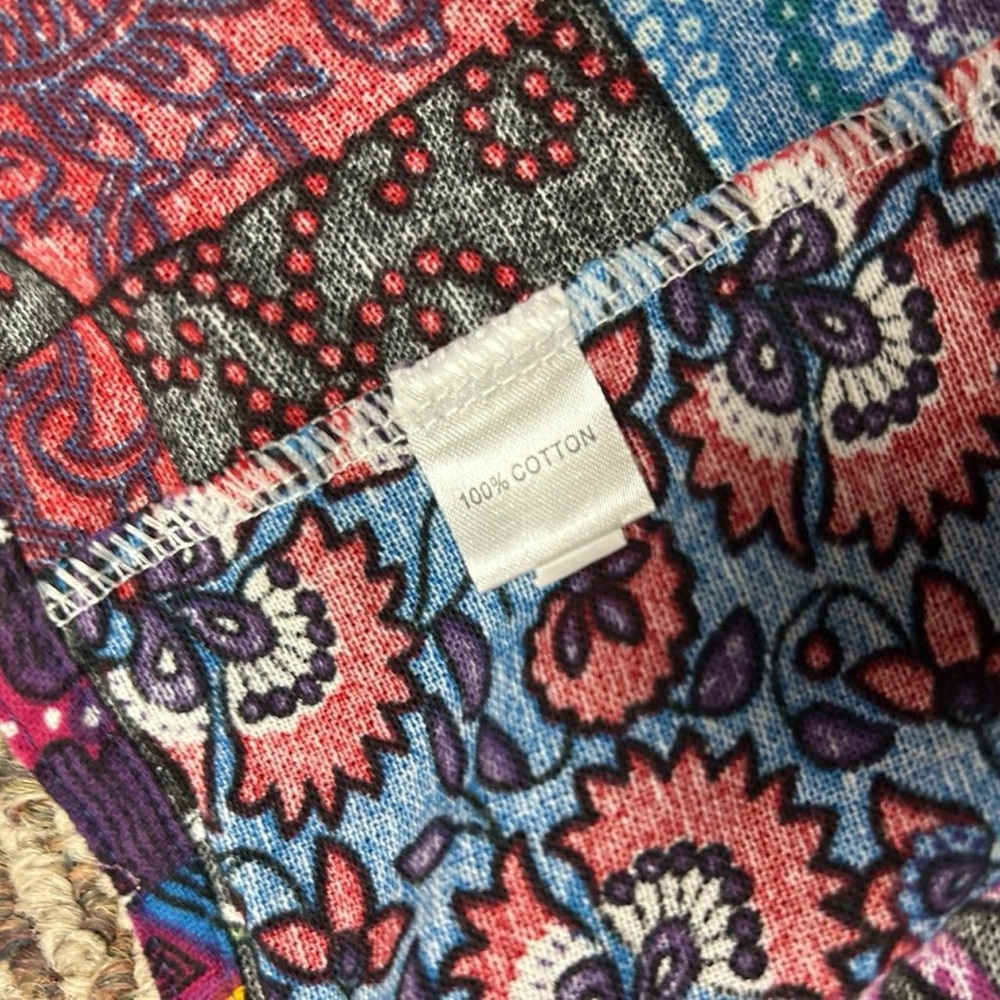 Colorful Patchwork Overalls - image 5